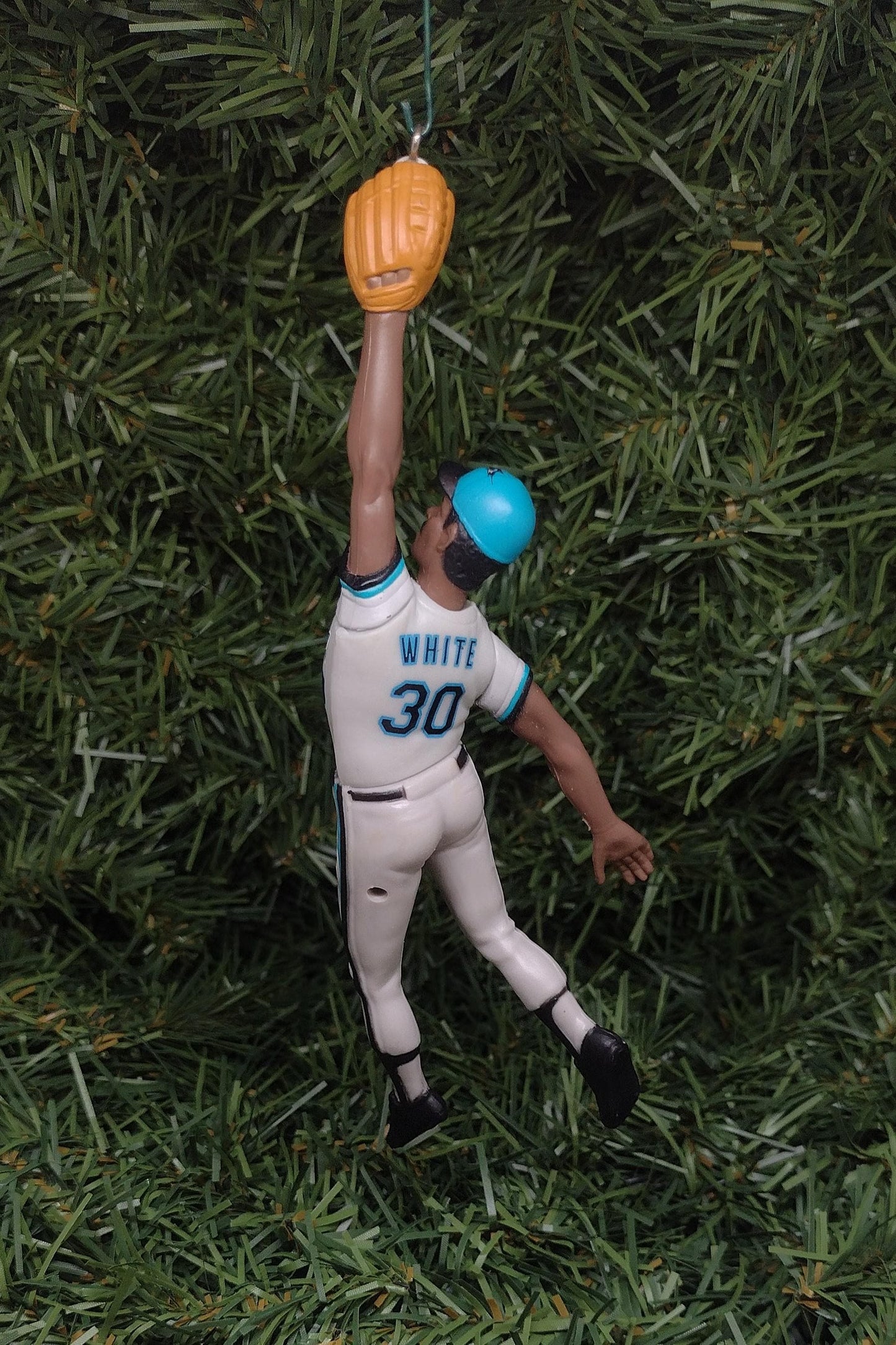 MIAMI/FLORIDA MARLINS ornaments Christmas tree decoration Ivan "Pudge" Rodriguez Bryan Harvey/Benito Santiago unique Xmas gift idea