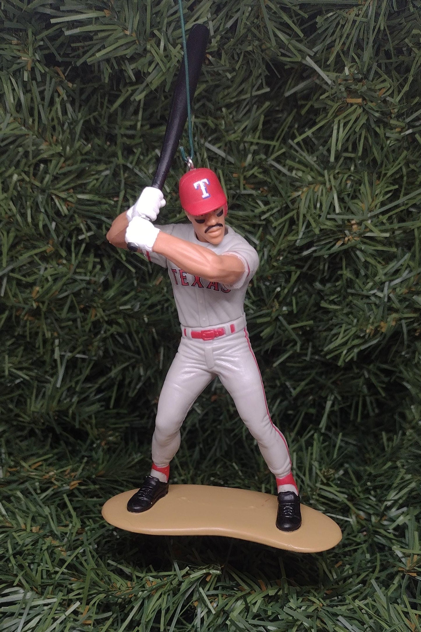 TEXAS RANGERS Ornaments MLB baseball Christmas Gift Ivan Rodriguez/Juan Gonzalez/Will Clark Xmas Tree Decoration
