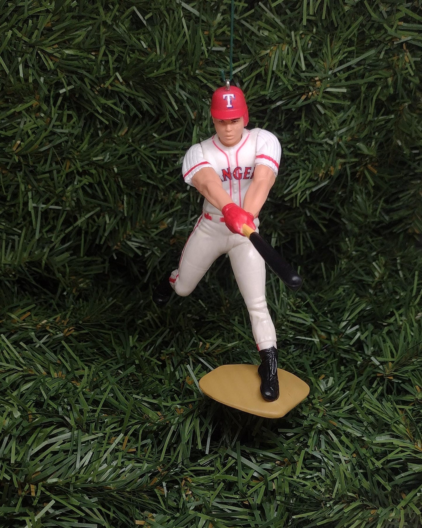 TEXAS RANGERS Ornaments MLB baseball Christmas Gift Ivan Rodriguez/Juan Gonzalez/Will Clark Xmas Tree Decoration