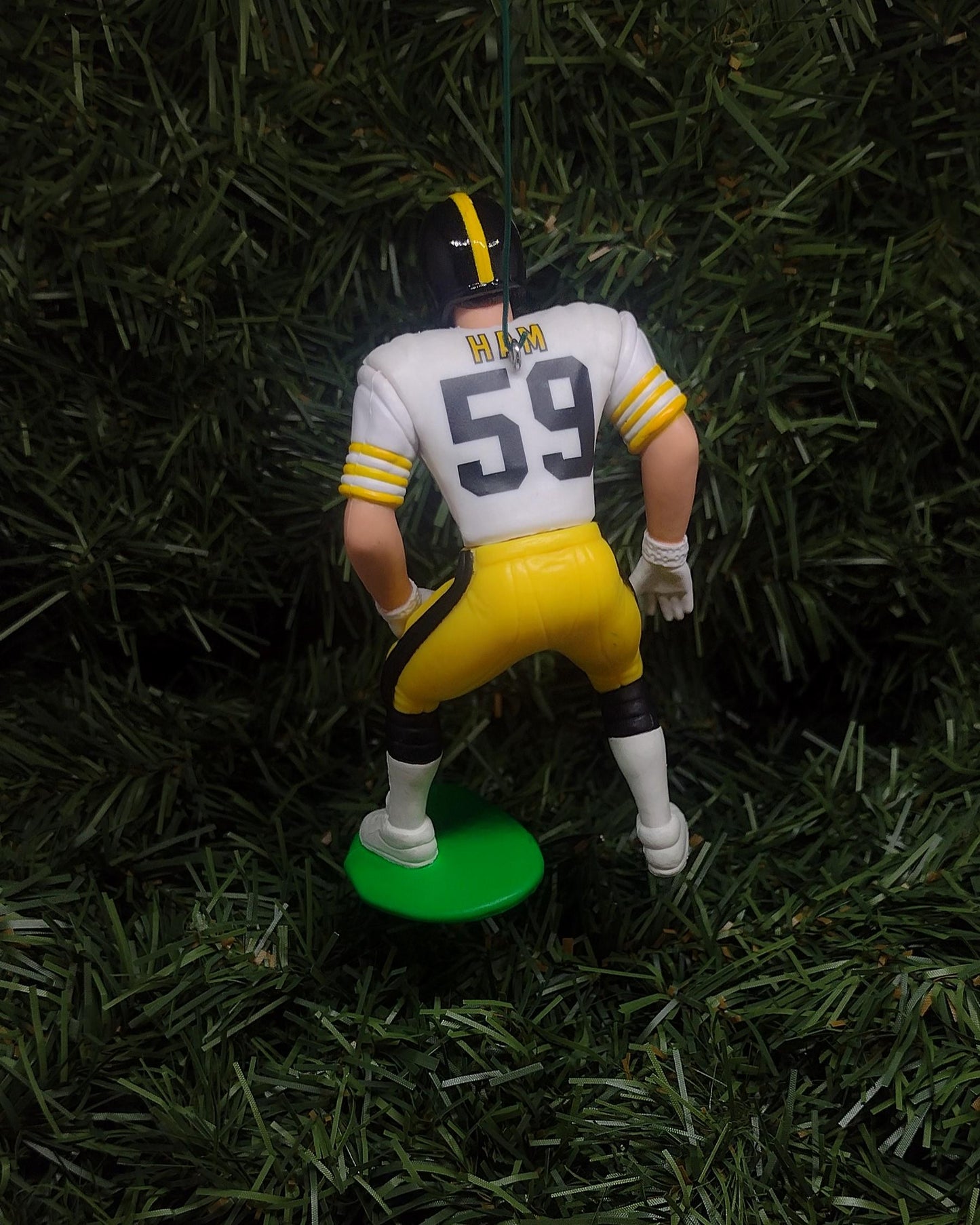Jack Hamm PITTSBURGH STEELERS Ornament Christmas tree decoration NFL football unique gift idea