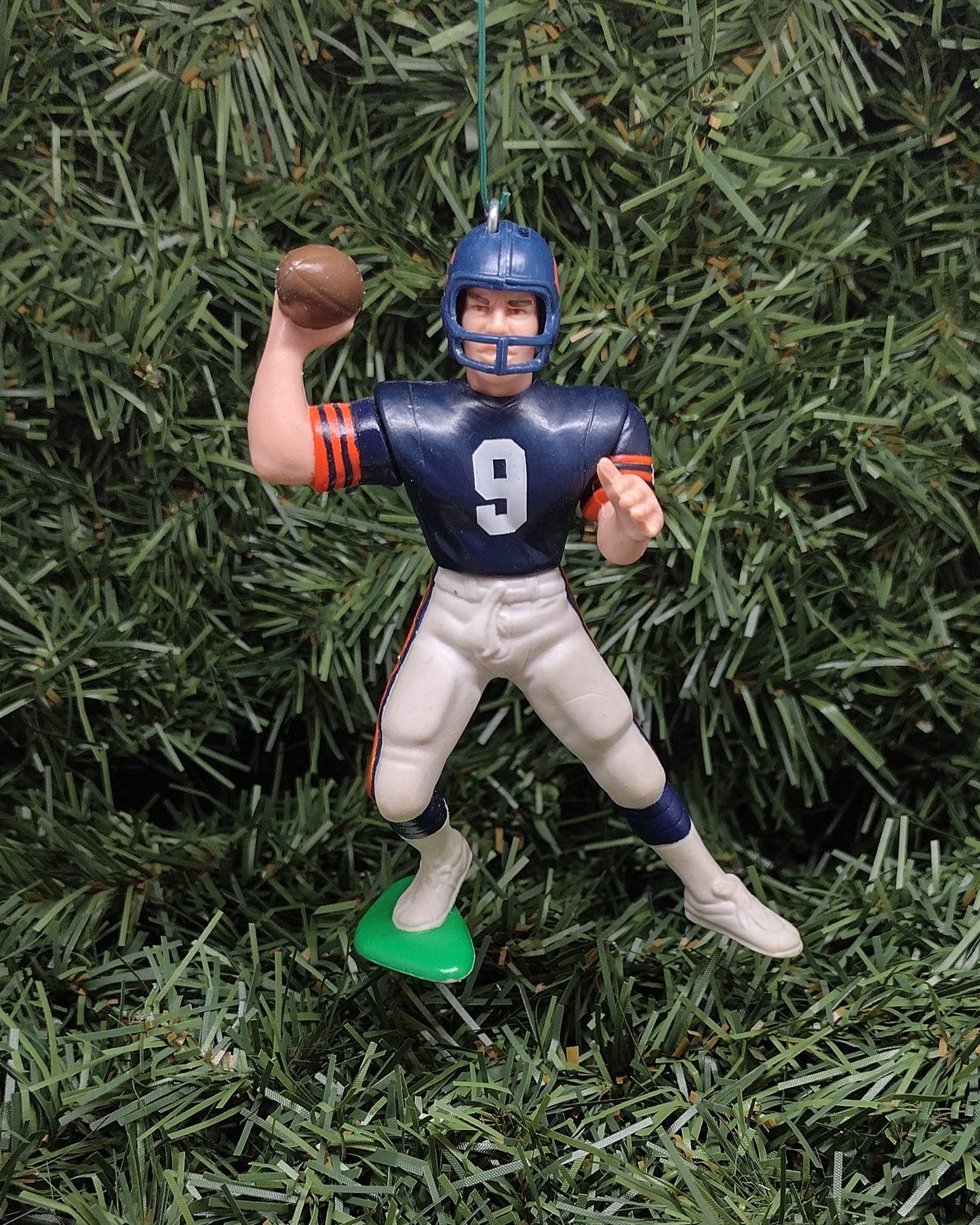 CHICAGO BEARS Ornament Jim McMahon Christmas Tree Decoration NFL Football Unique Gift Idea