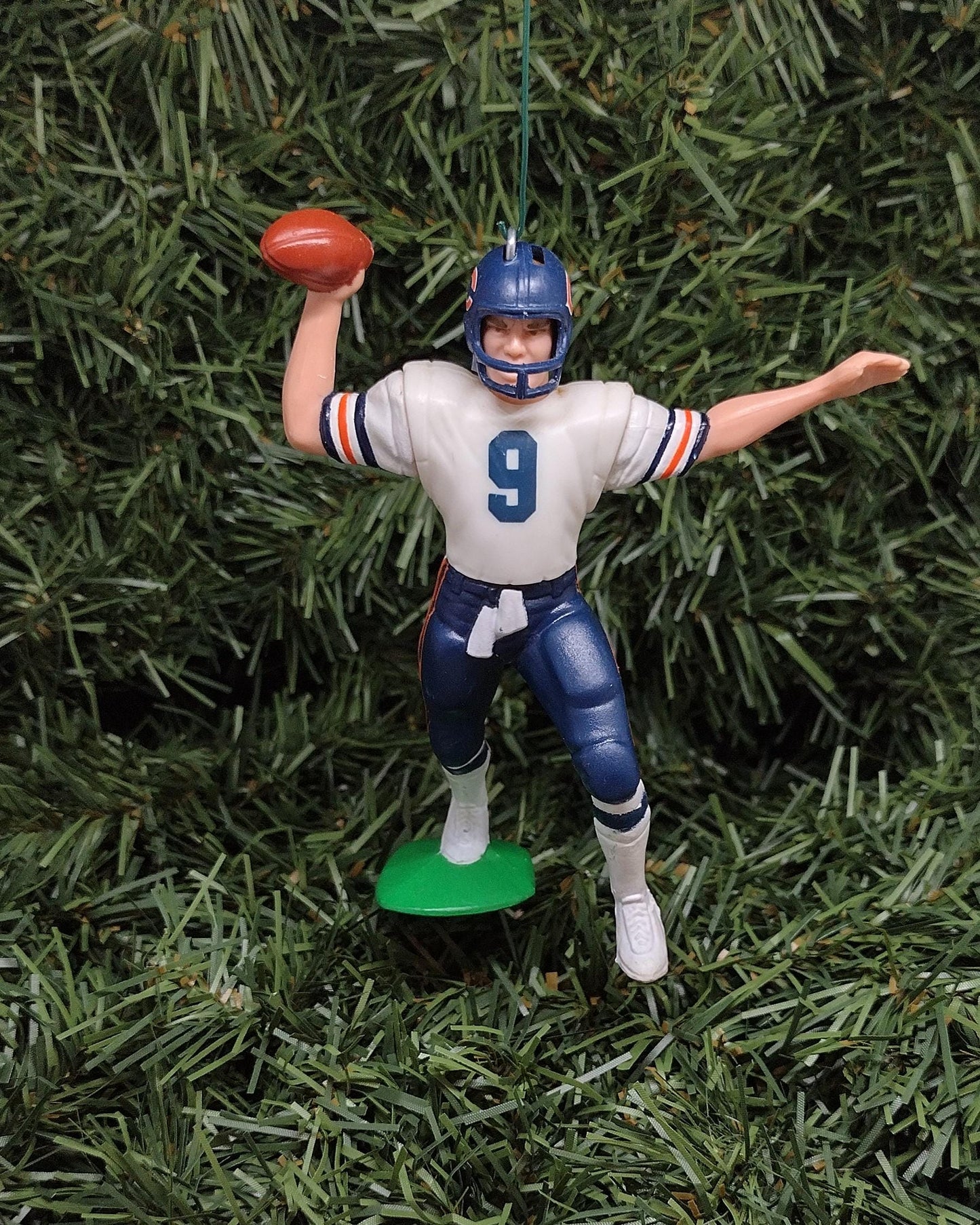 CHICAGO BEARS Ornament Jim McMahon Christmas Tree Decoration NFL Football Unique Gift Idea
