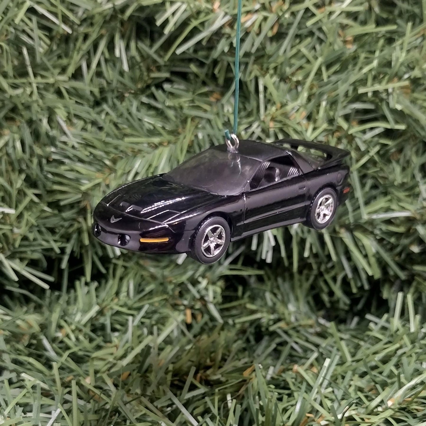 Pontiac Firebird Ornament 1997 Christmas Tree Decoration Trans Am WS6 Unique Xmas Gift Black Nicely Detailed