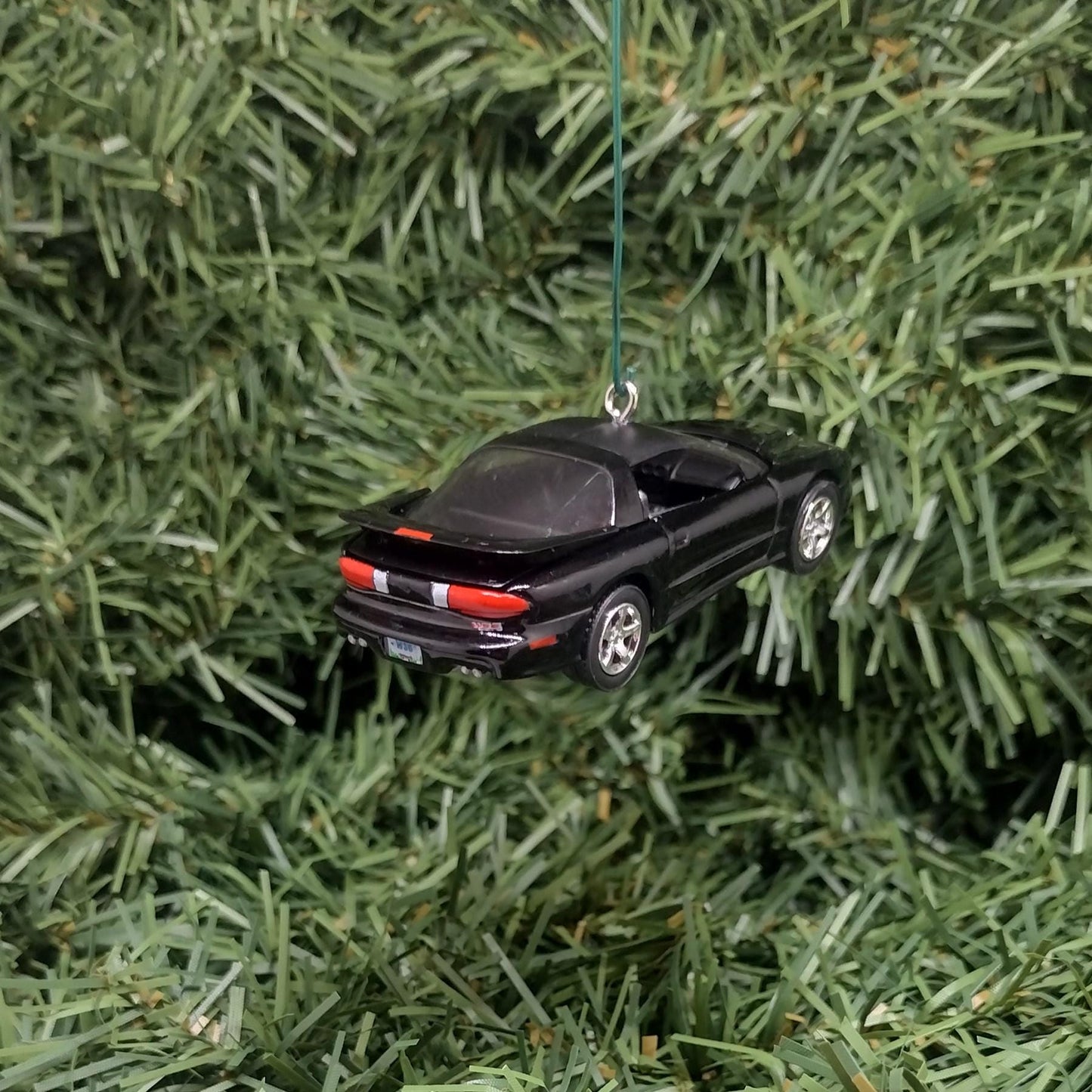 Pontiac Firebird Ornament 1997 Christmas Tree Decoration Trans Am WS6 Unique Xmas Gift Black Nicely Detailed