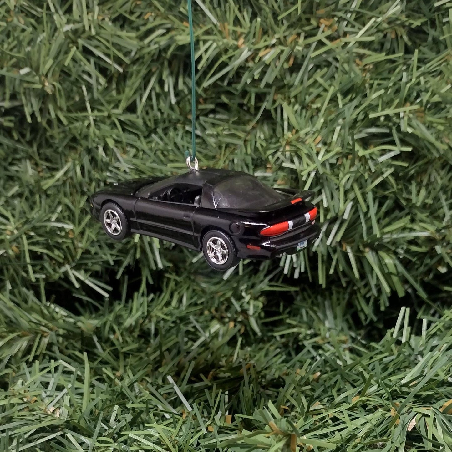 Pontiac Firebird Ornament 1997 Christmas Tree Decoration Trans Am WS6 Unique Xmas Gift Black Nicely Detailed