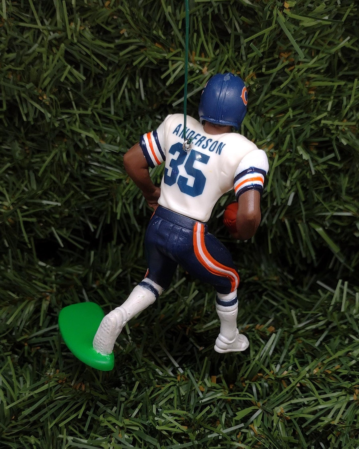 CHICAGO BEARS Ornament Neal Anderson Christmas Tree Decoration NFL Football Unique Gift Idea