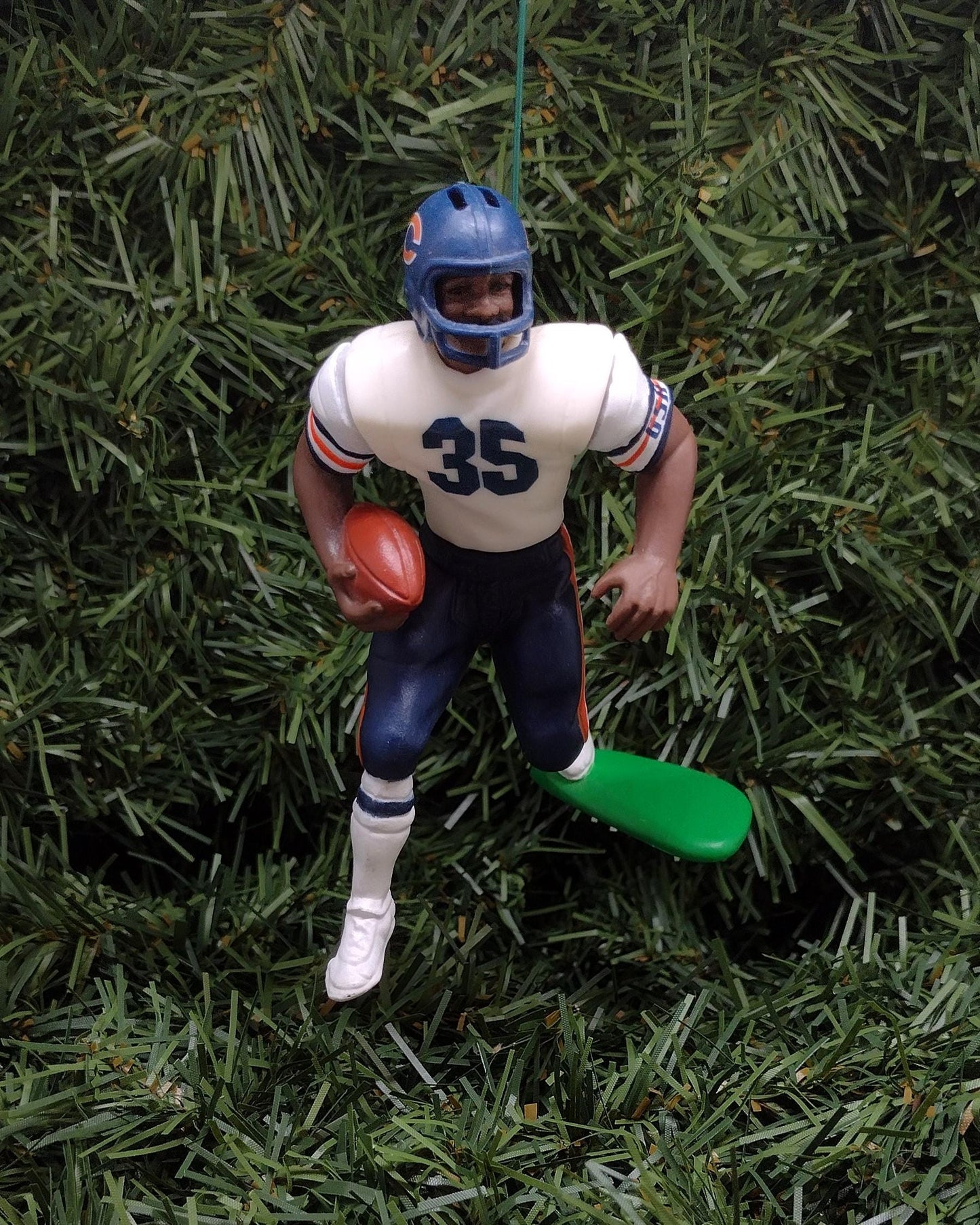 CHICAGO BEARS Ornament Neal Anderson Christmas Tree Decoration NFL Football Unique Gift Idea