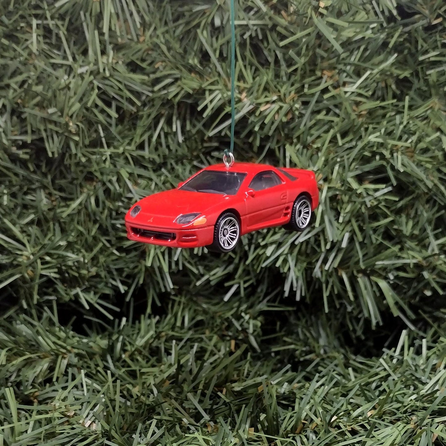 Mitsubishi 3000GT Christmas Ornament Fun Gift Idea for Car Enthusiast or Man Cave Unique Xmas Tree Decoration