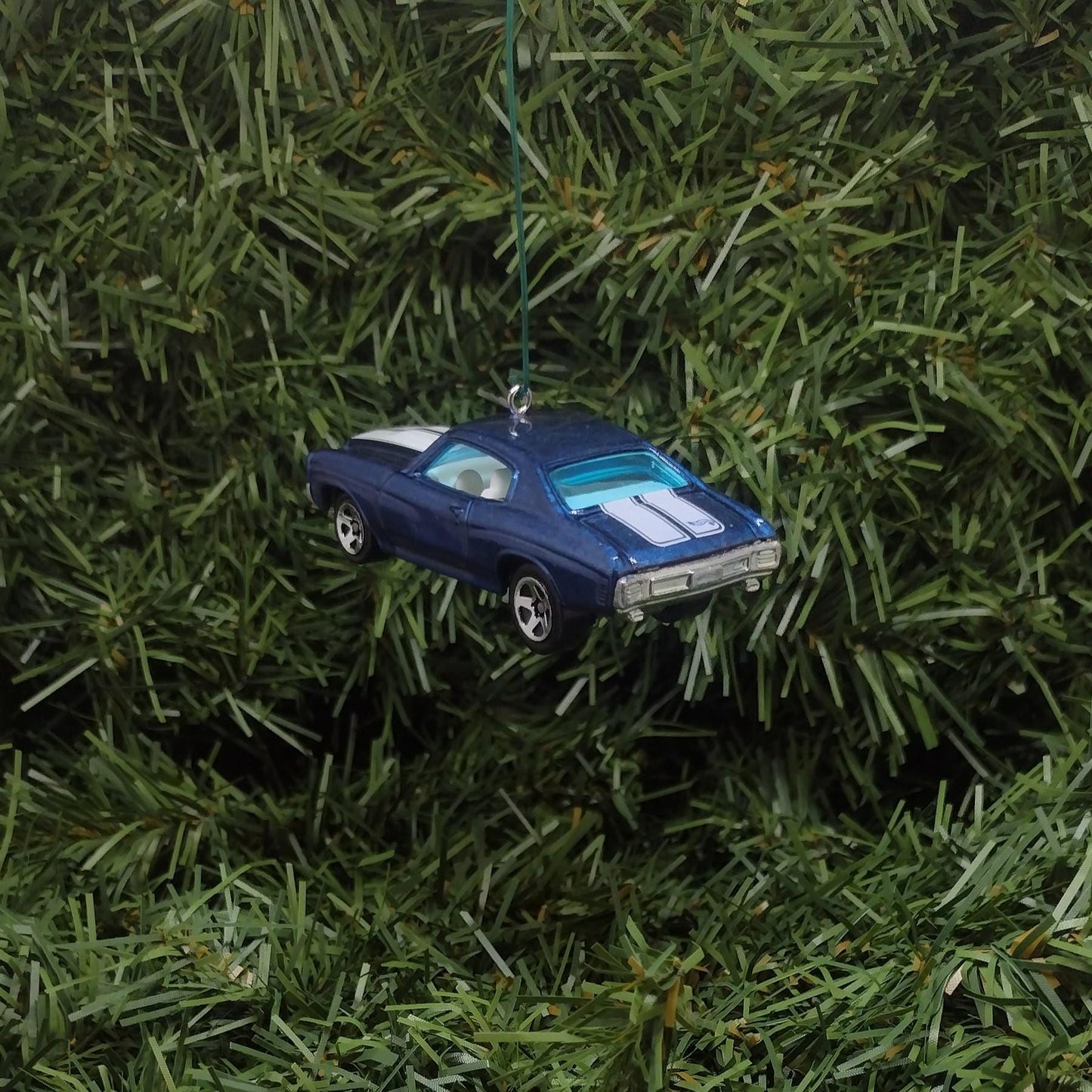 Chevy Chevelle SS 1970 Ornament Christmas Tree Decoration Unique Gift Idea Chevrolet Blue