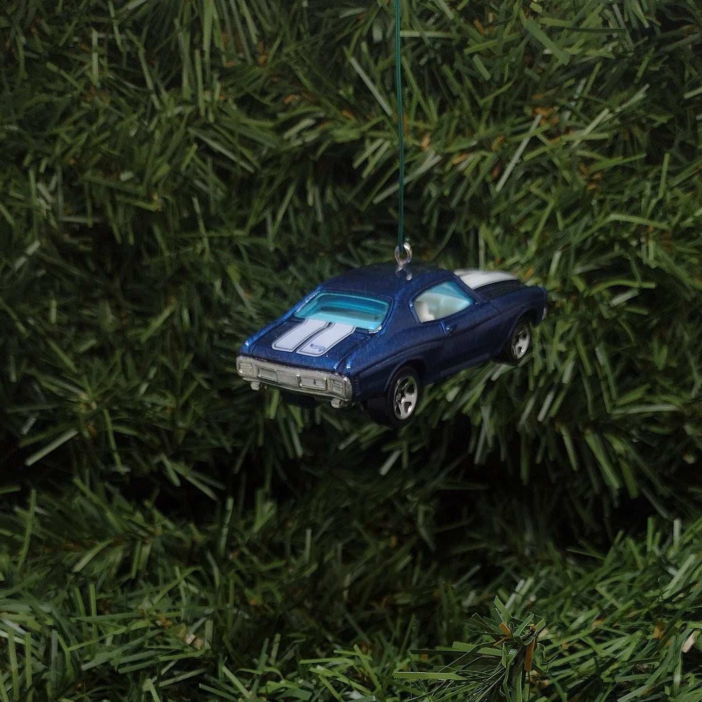 Chevy Chevelle SS 1970 Ornament Christmas Tree Decoration Unique Gift Idea Chevrolet Blue