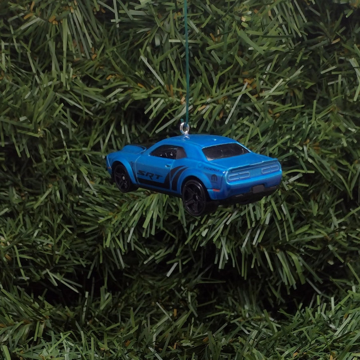 DODGE CHALLENGER Ornament 2018 SRT Demon Christmas Tree Decoration Unique Gift Idea Blue