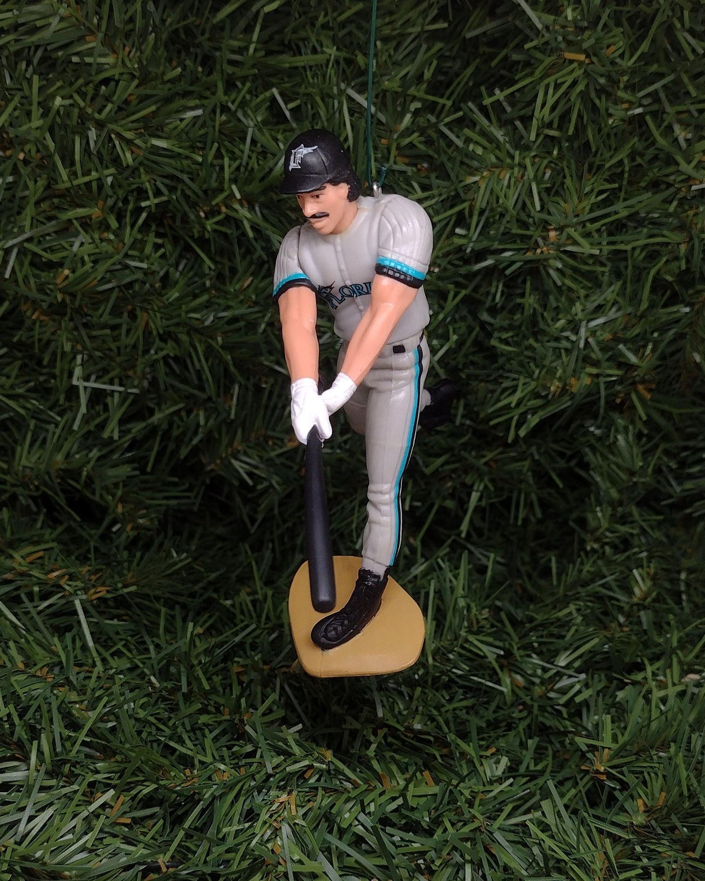 MIAMI/FLORIDA MARLINS ornaments Christmas tree decoration Ivan "Pudge" Rodriguez Bryan Harvey/Benito Santiago unique Xmas gift idea