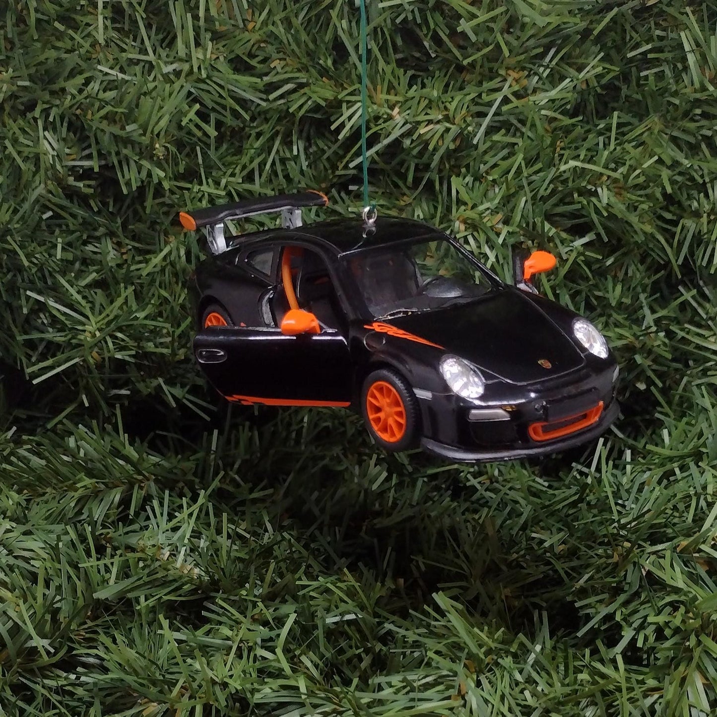PORSCHE 911 GT3 RS Ornament Christmas Tree Decoration Unique Gift 2010 gt3rs Black