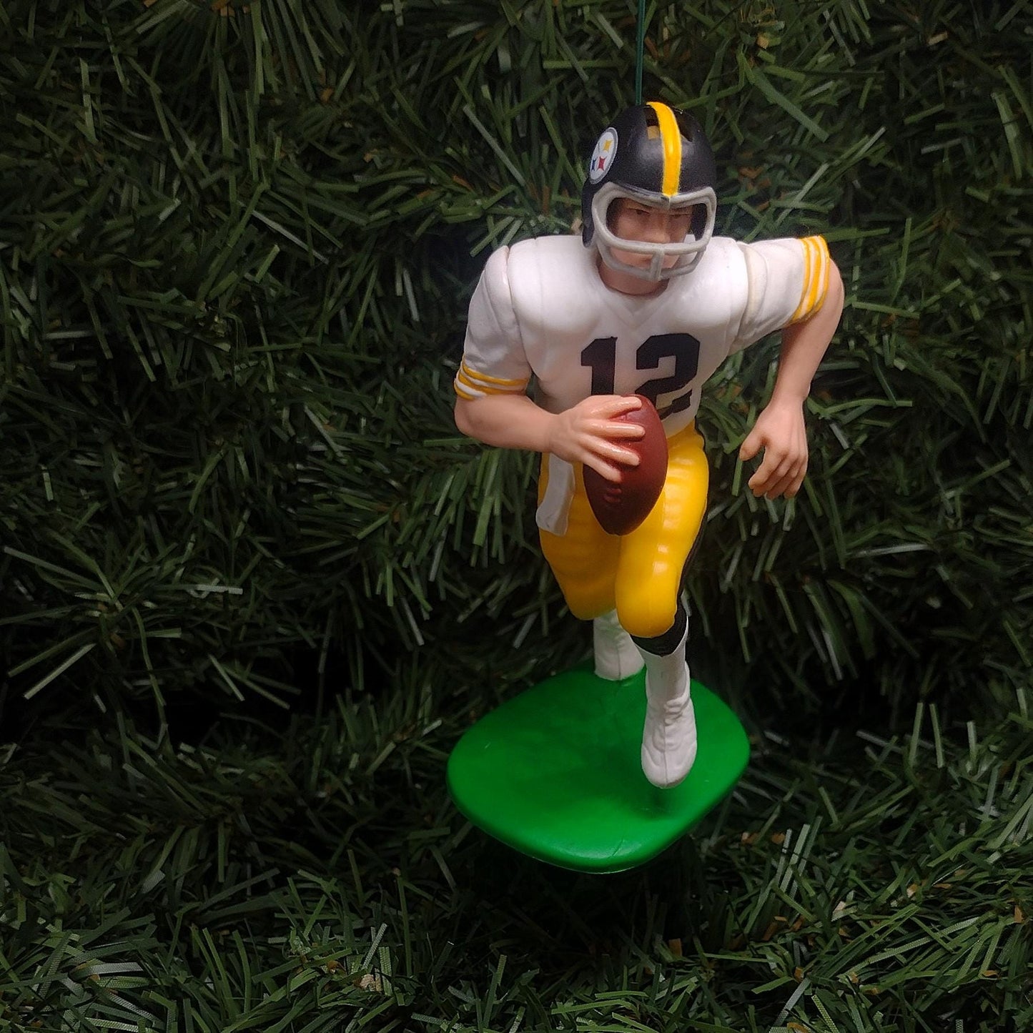 Terry Bradshaw PITTSBURGH STEELERS ornament Christmas gift idea for xmas tree NFL football figure