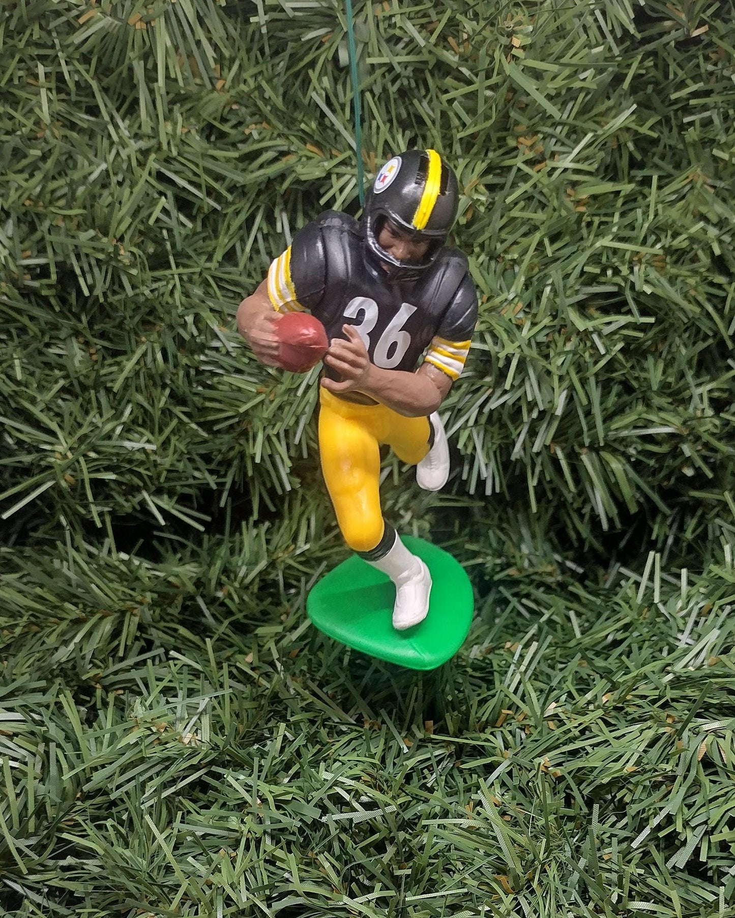 Jerome Bettis PITTSBURGH STEELERS Christmas tree ornament xmas nfl football figure unique gift idea