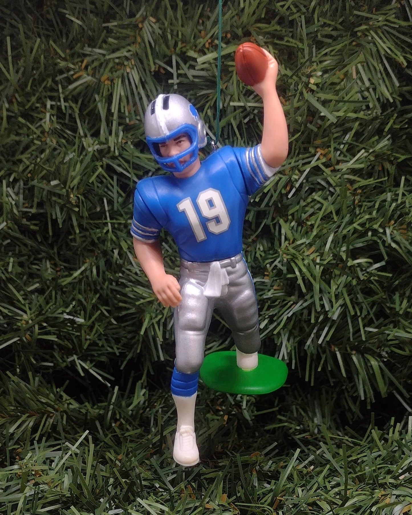 DETROIT LIONS Christmas tree ornaments Herman Moore/Charlie Batch/Scott Mitchell xmas NFL football figure unique gift idea