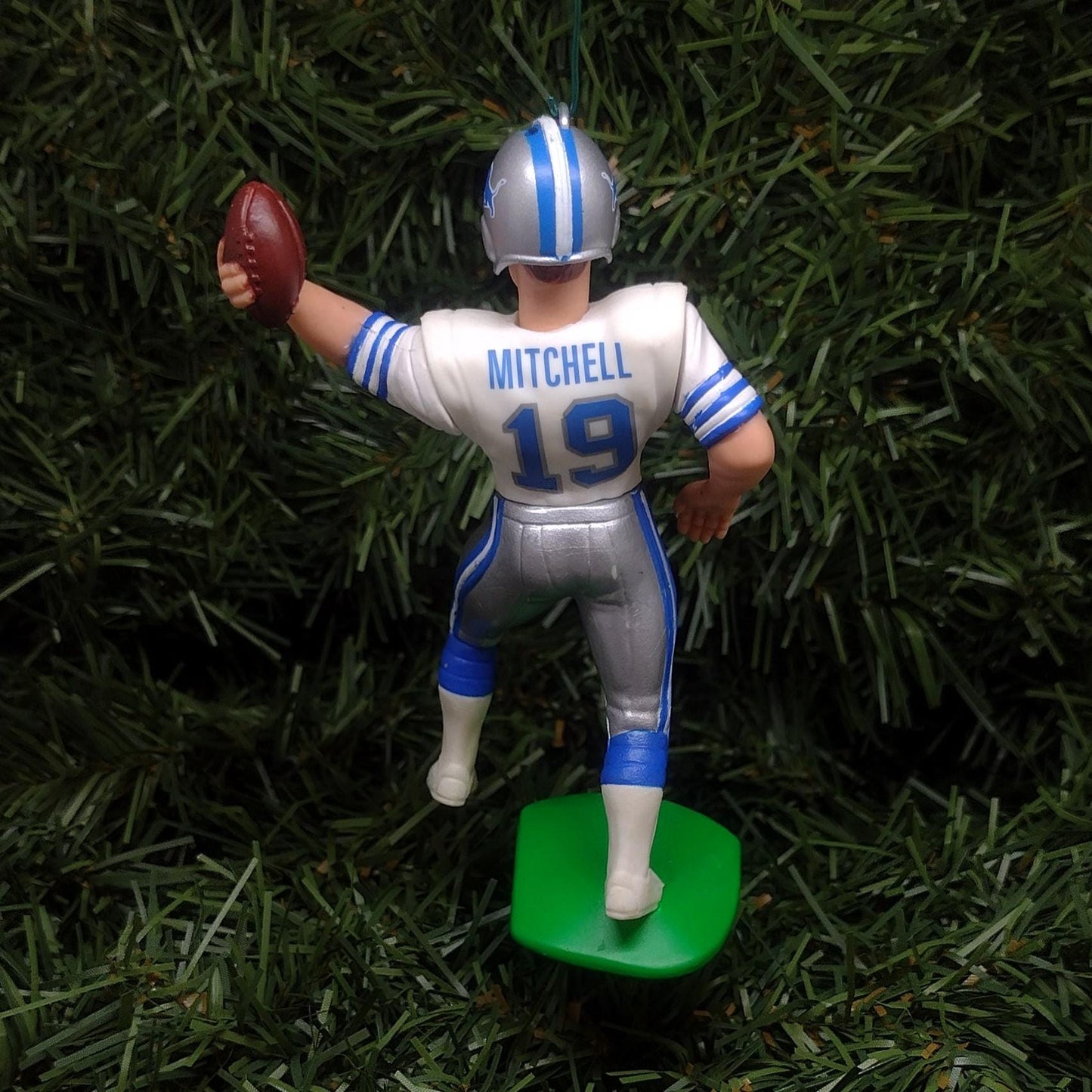 DETROIT LIONS Christmas tree ornaments Herman Moore/Charlie Batch/Scott Mitchell xmas NFL football figure unique gift idea