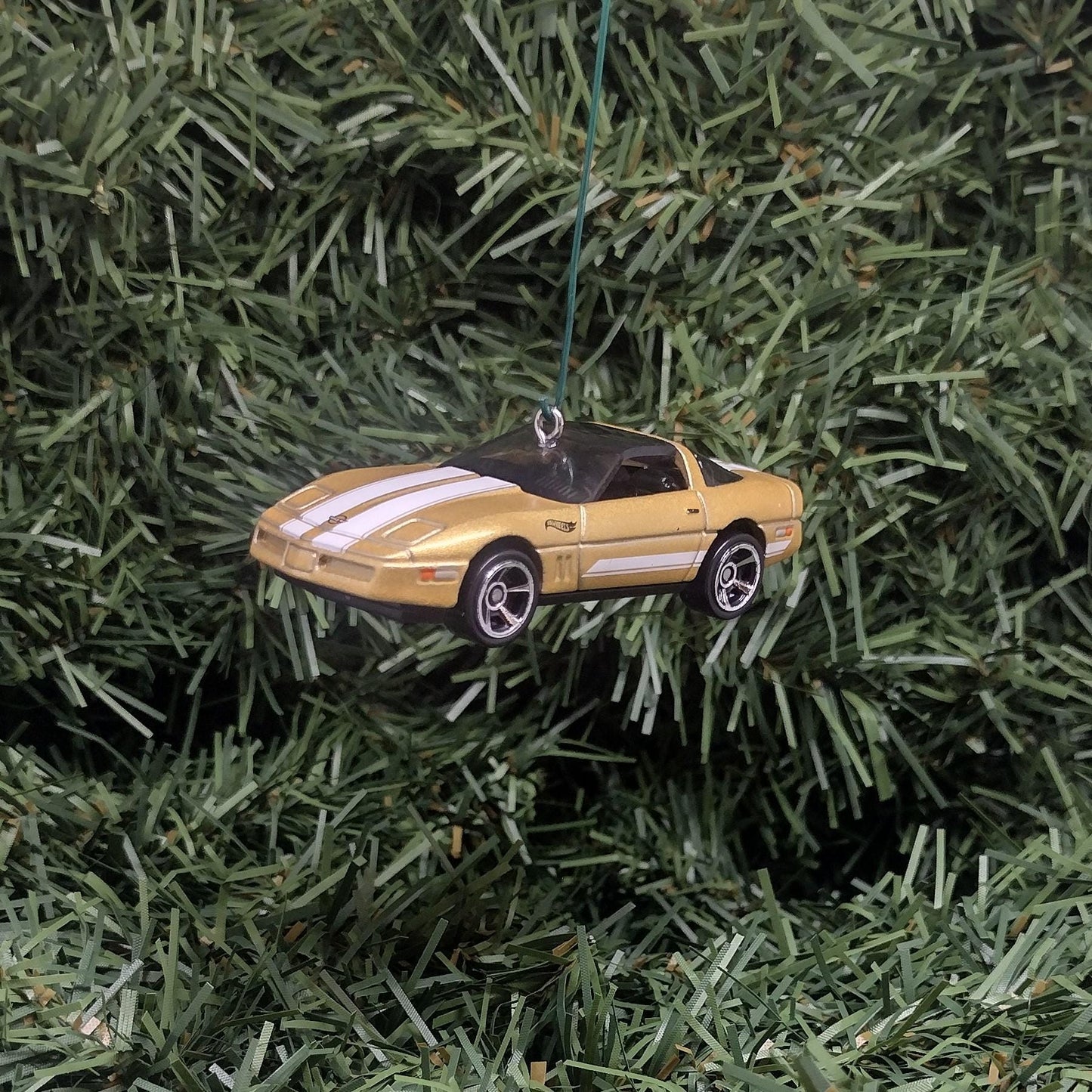 Chevy Corvette 1984 Ornament Christmas tree decoration Chevrolet C4 unique Xmas gift idea