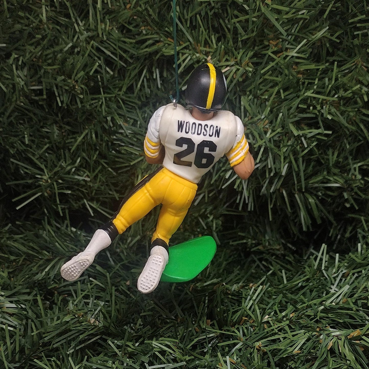 Rod Woodson PITTSBURGH STEELERS Christmas tree ornament xmas nfl football figure unique gift idea