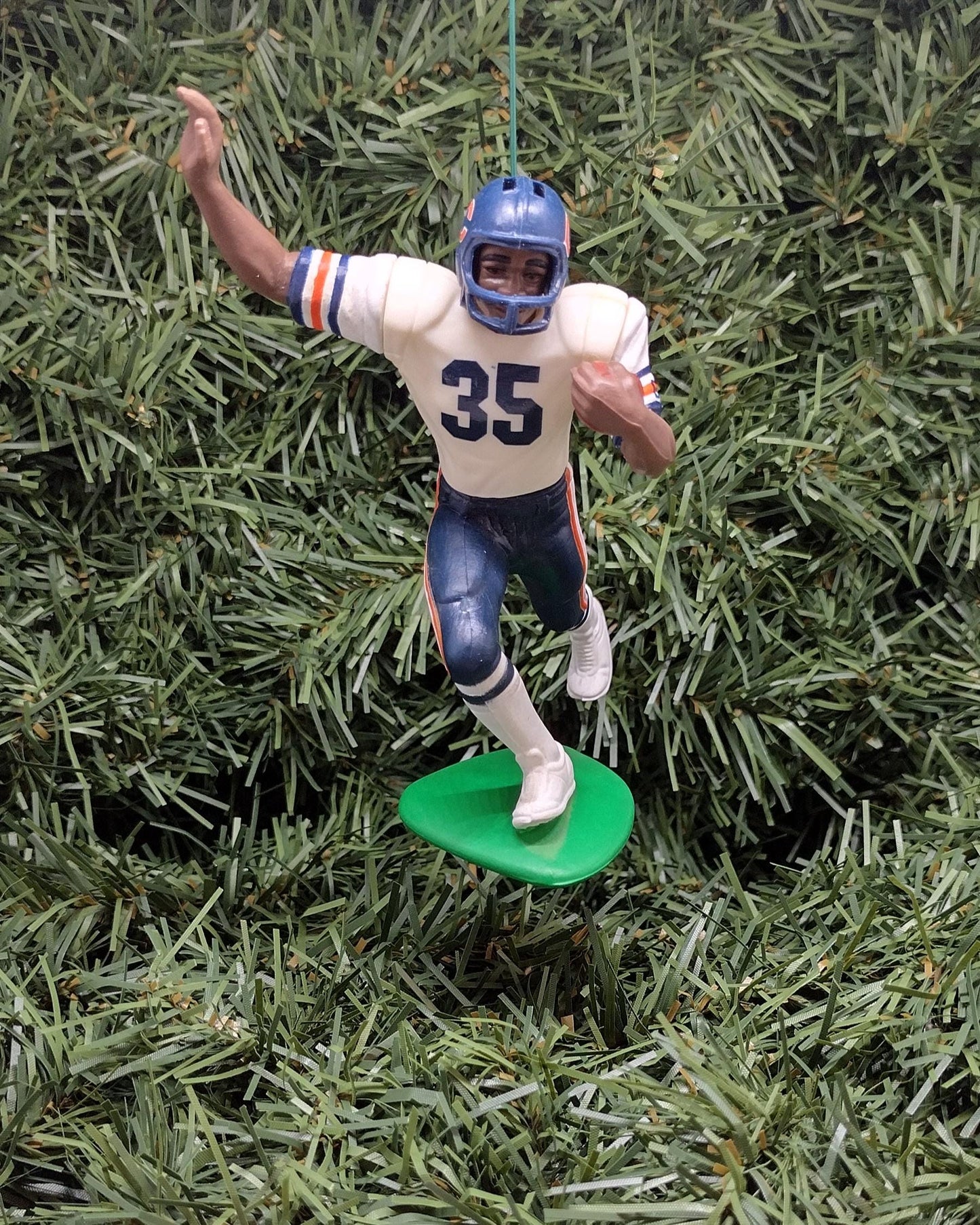 CHICAGO BEARS Ornament Neal Anderson Christmas Tree Decoration NFL Football Unique Gift Idea