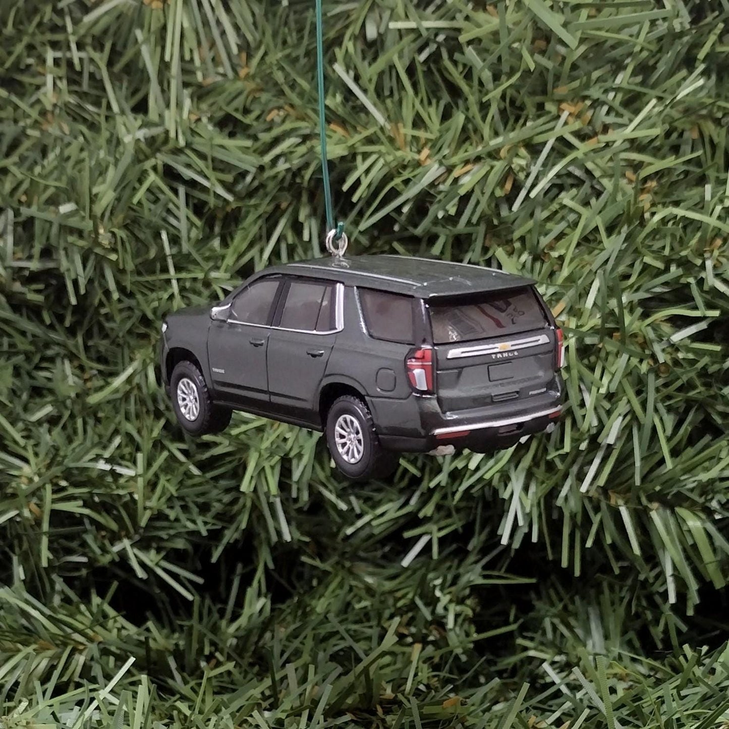 Chevy Tahoe Ornament Christmas Gift Idea for Car Enthusiast Chevrolet Unique Xmas Tree Decoration Great Detail