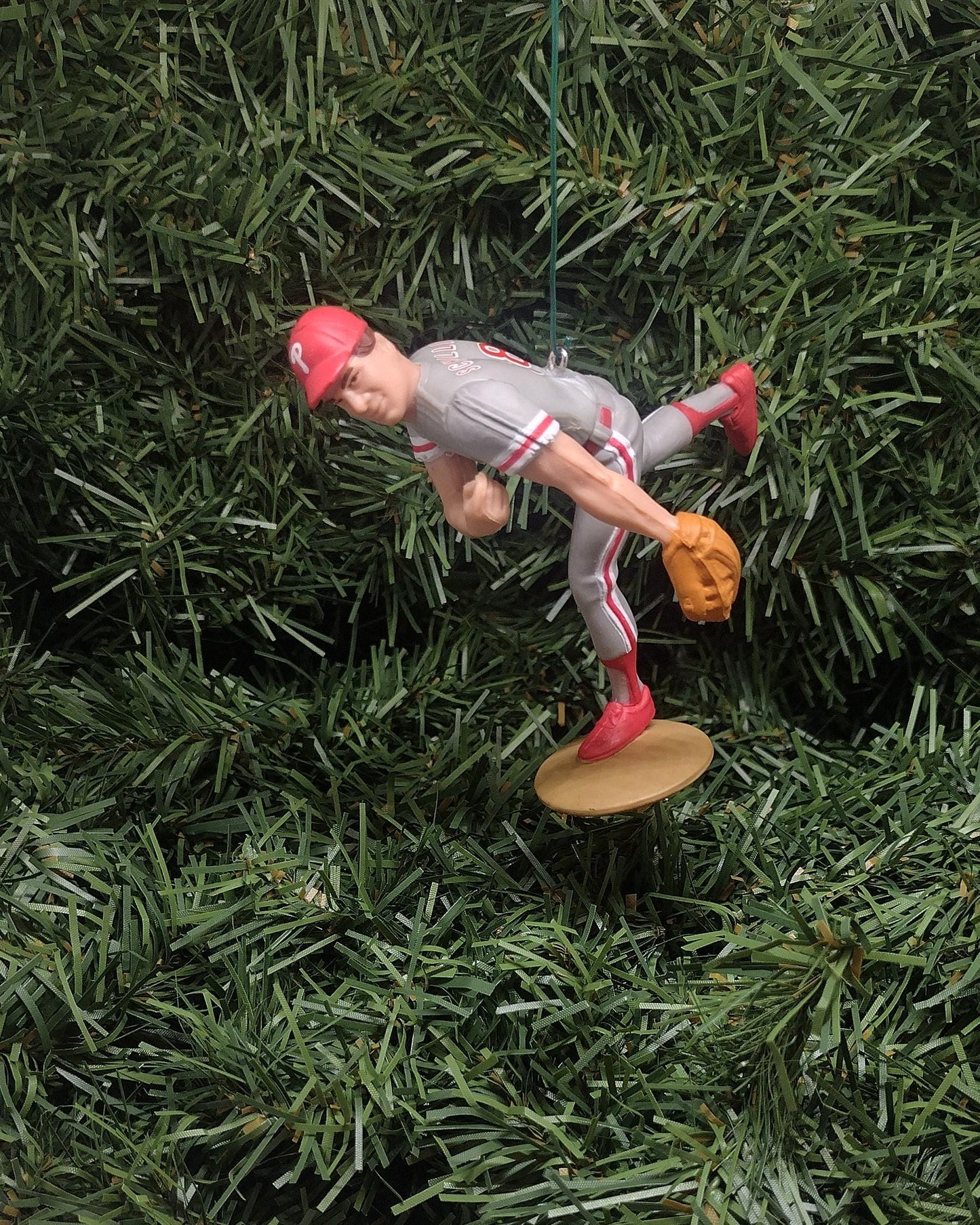 PHILADELPHIA PHILLIES Ornaments Richie Ashburn Curt Schilling John Kruk Lenny Dykstra Christmas Tree MLB Baseball Xmas Gift Idea