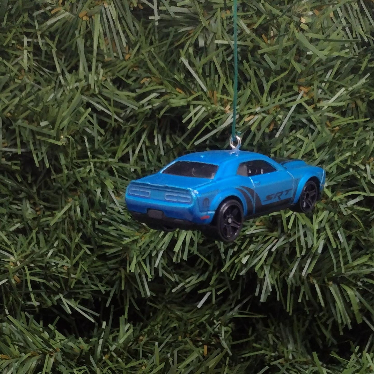 DODGE CHALLENGER Ornament 2018 SRT Demon Christmas Tree Decoration Unique Gift Idea Blue