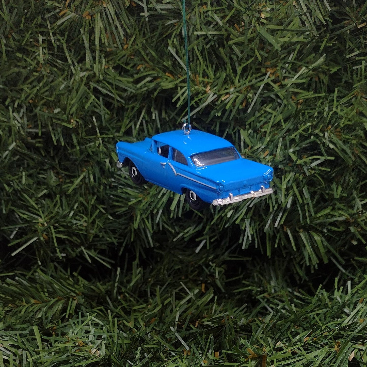 1957 Ford Custom 300 Ornament Christmas Gift Idea Unique Classic Car Xmas Tree Decoration Red Blue Black
