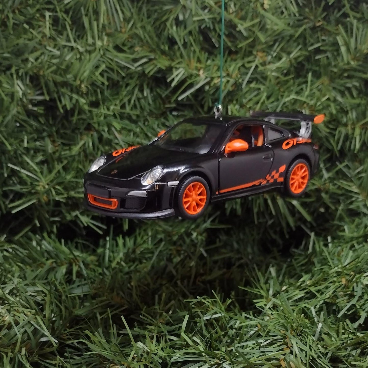 PORSCHE 911 GT3 RS Ornament Christmas Tree Decoration Unique Gift 2010 gt3rs Black