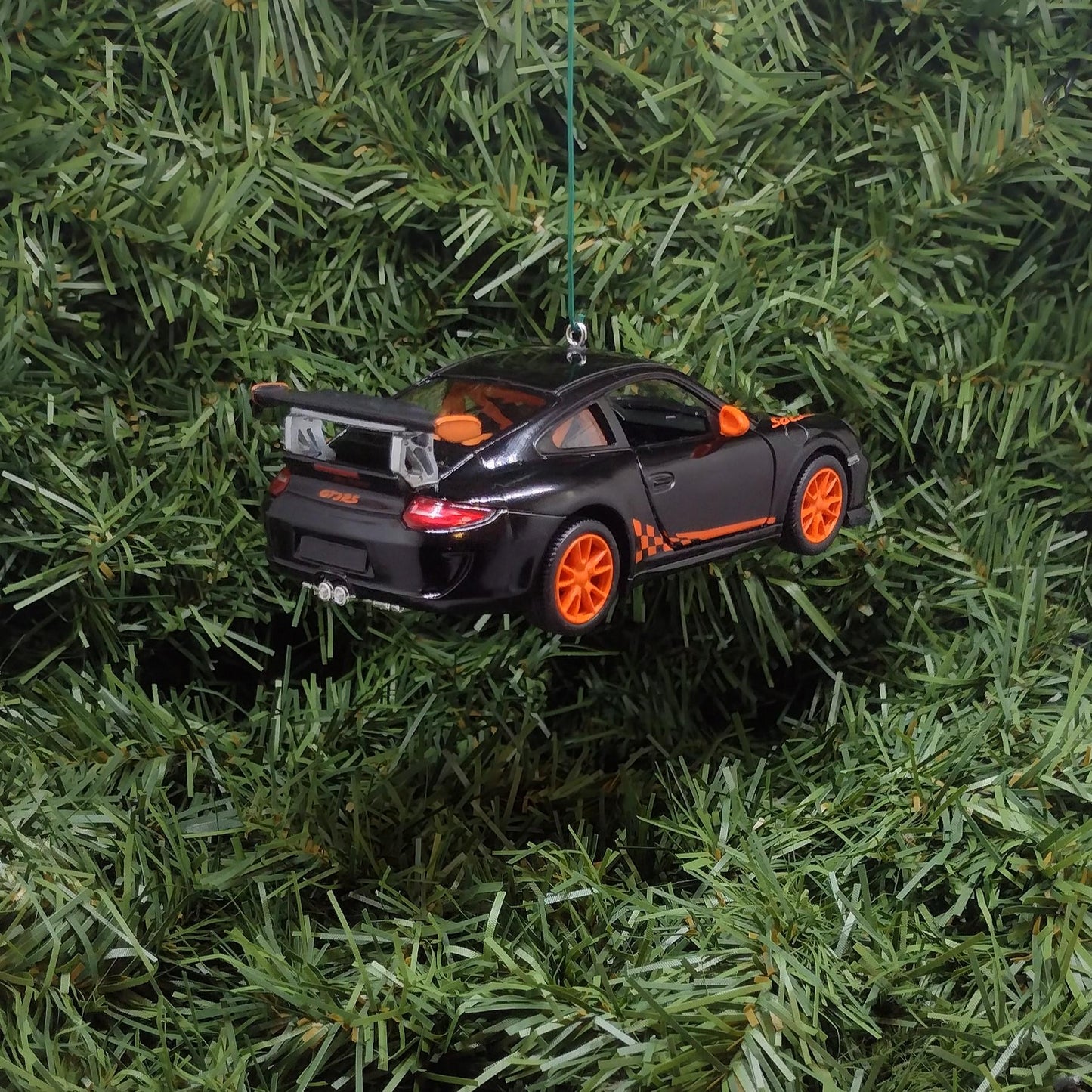 PORSCHE 911 GT3 RS Ornament Christmas Tree Decoration Unique Gift 2010 gt3rs Black