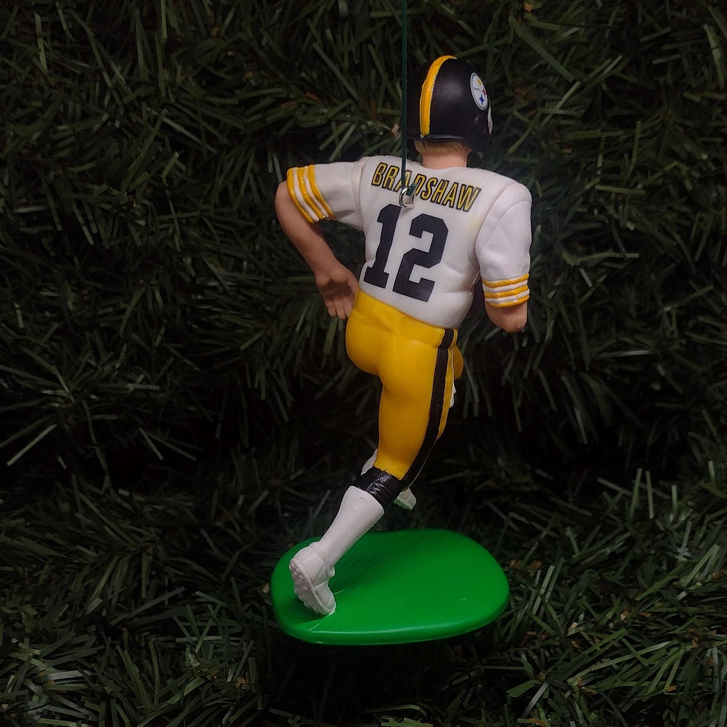 Terry Bradshaw PITTSBURGH STEELERS ornament Christmas gift idea for xmas tree NFL football figure