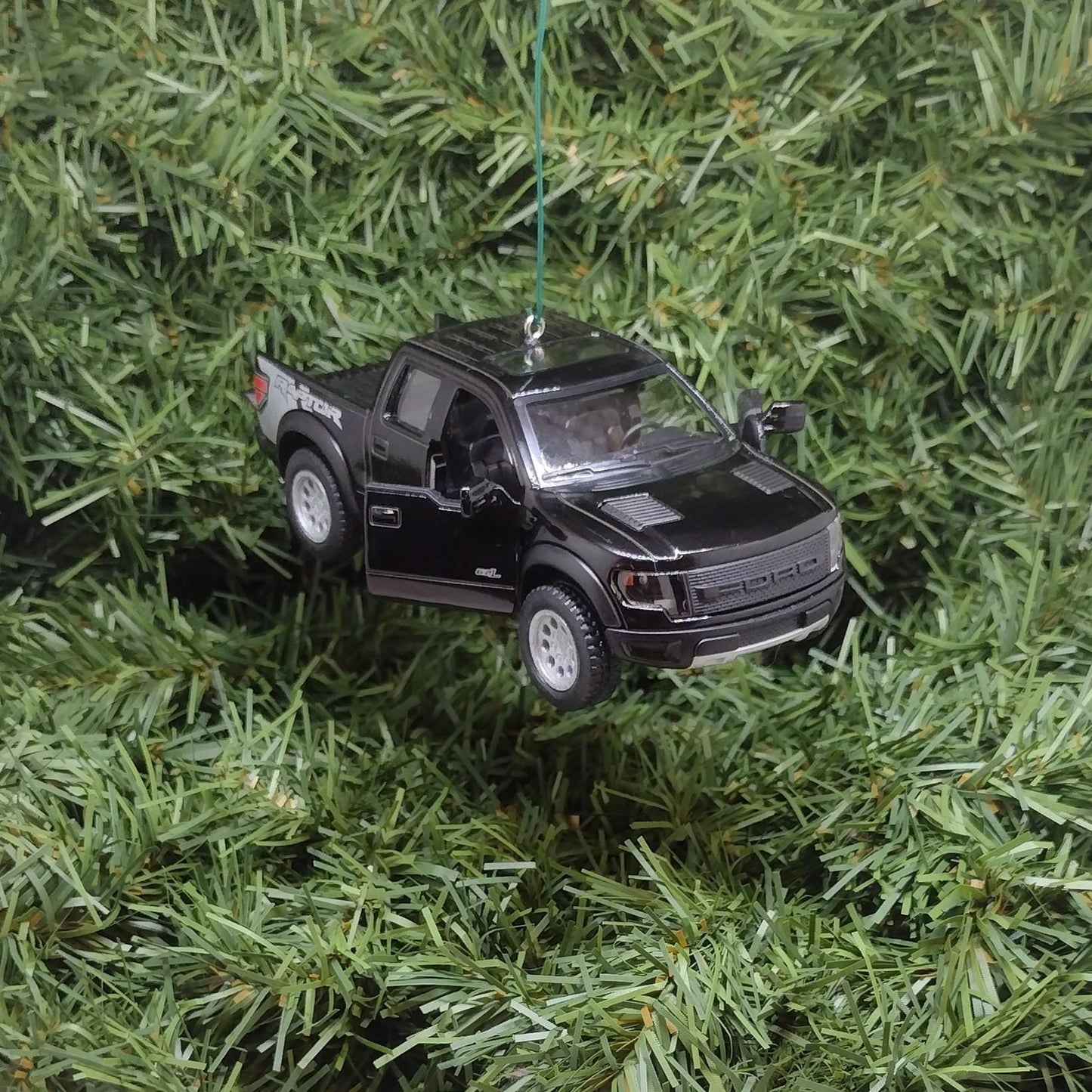 FORD F-150 Raptor Truck Ornament Christmas Tree Decoration Xmas Gift 2010-2014 Black