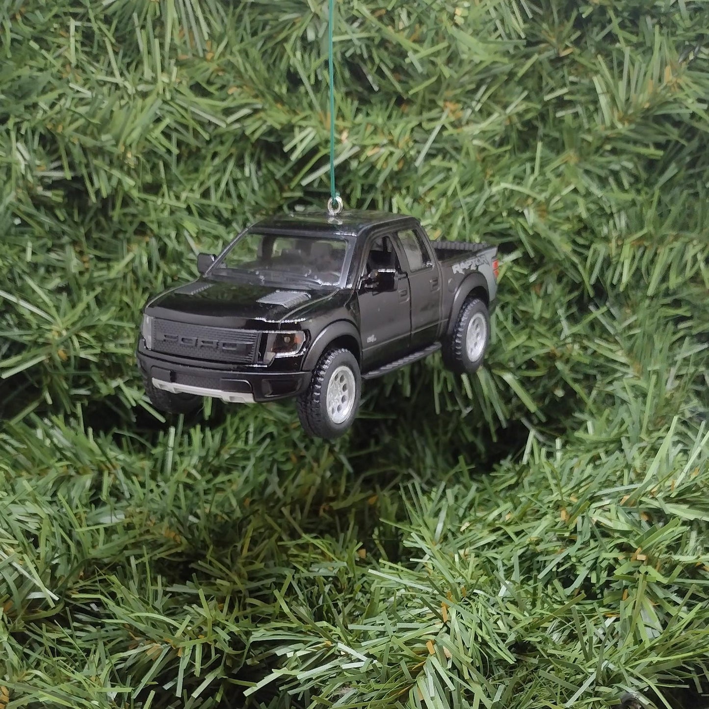 FORD F-150 Raptor Truck Ornament Christmas Tree Decoration Xmas Gift 2010-2014 Black
