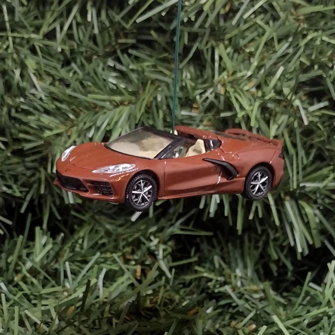 Chevy 2022 Corvette Ornament Christmas Gift Unique Xmas Tree Decoration Chevrolet C8
