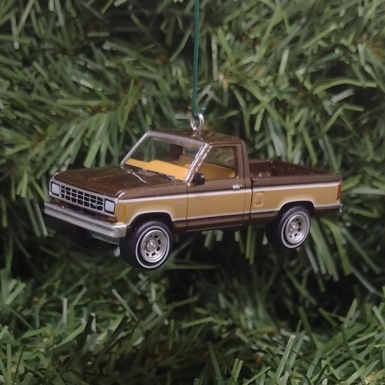 FORD Ranger Christmas Ornament 1984 Truck Xmas Gift 1983-1988
