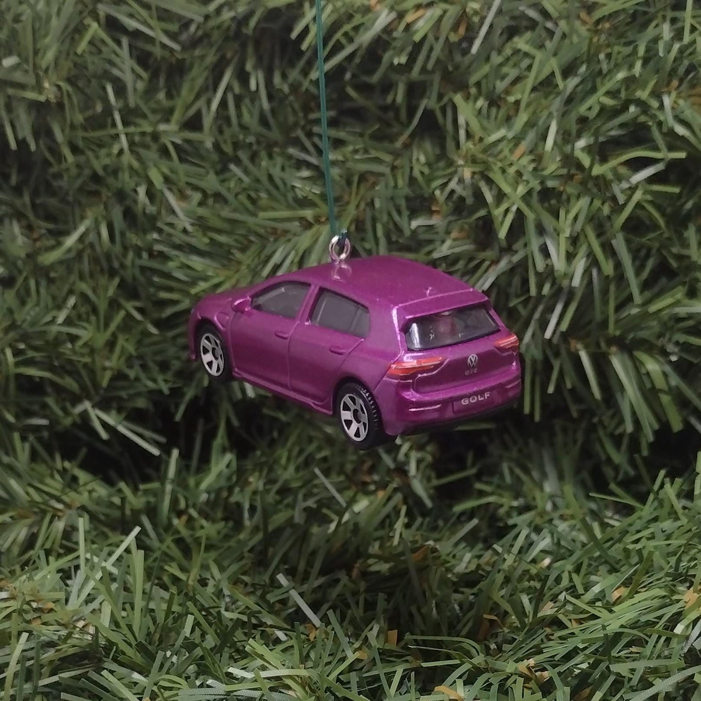 VW Golf GTE Ornament Christmas Gift Volkswagen Xmas Tree Decoration Licensed