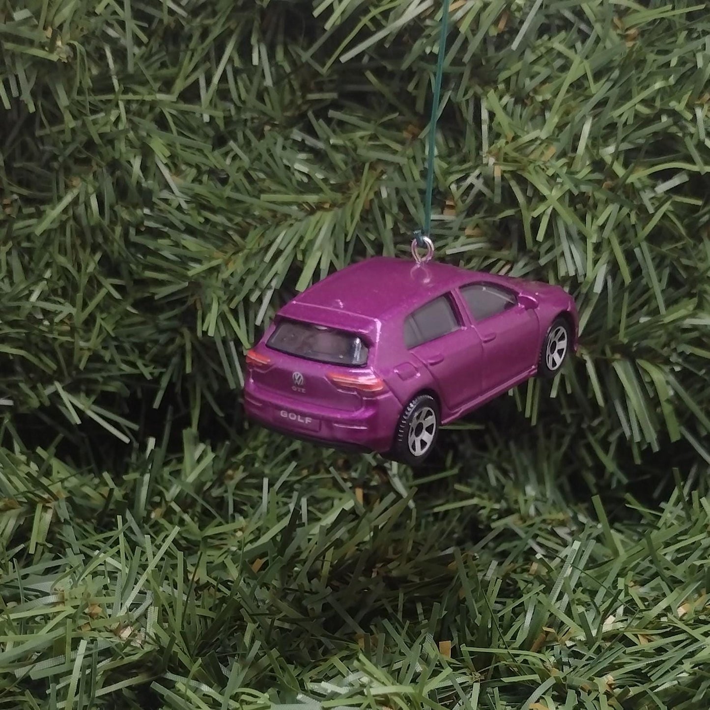 VW Golf GTE Ornament Christmas Gift Volkswagen Xmas Tree Decoration Licensed
