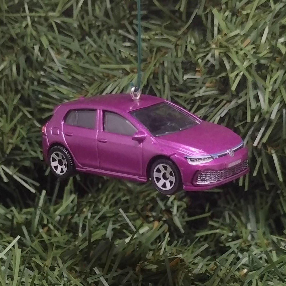 VW Golf GTE Ornament Christmas Gift Volkswagen Xmas Tree Decoration Licensed