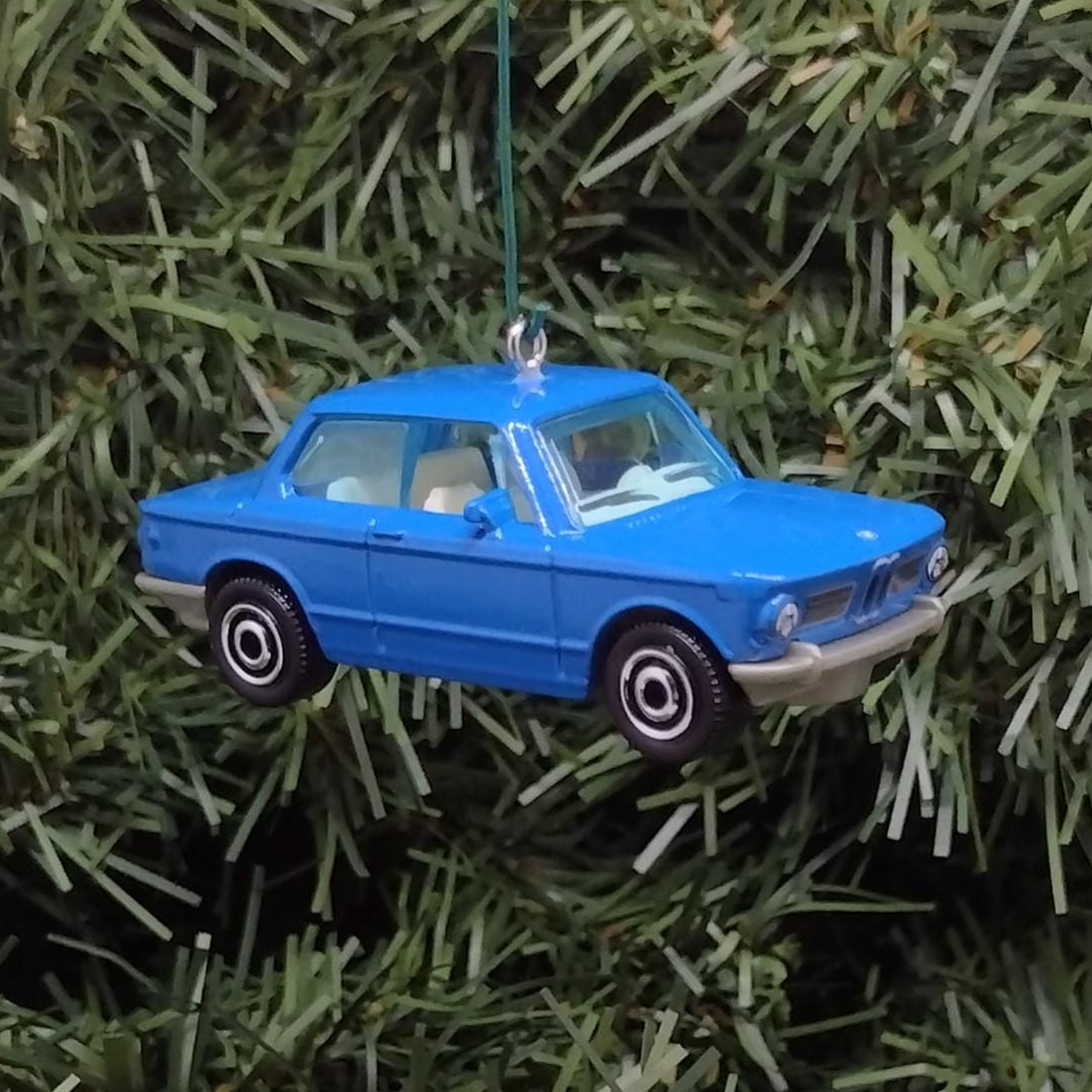 BMW Ornament Christmas Gift 1969 Model 2002 Xmas Tree Decoration