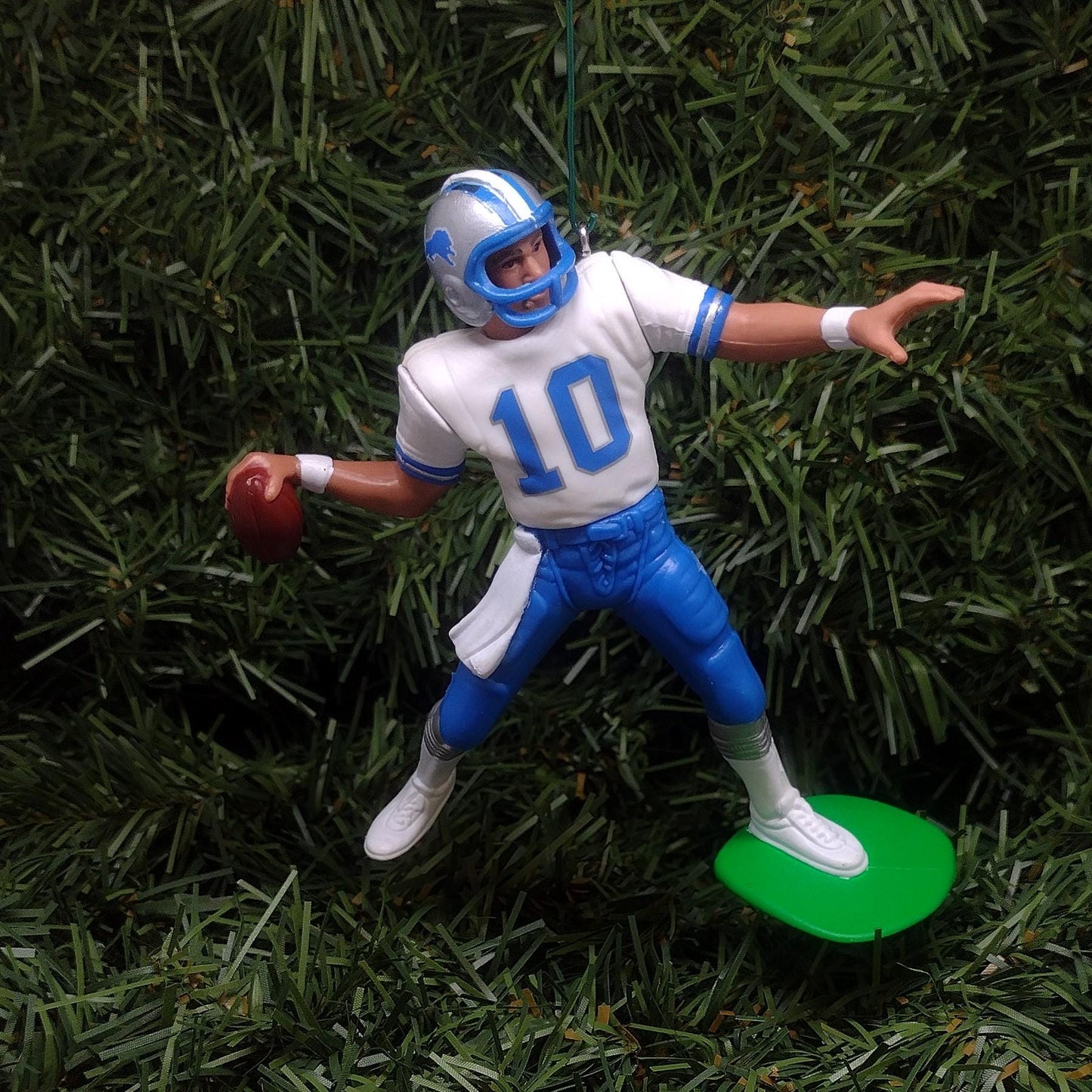 DETROIT LIONS Christmas tree ornaments Herman Moore/Charlie Batch/Scott Mitchell xmas NFL football figure unique gift idea