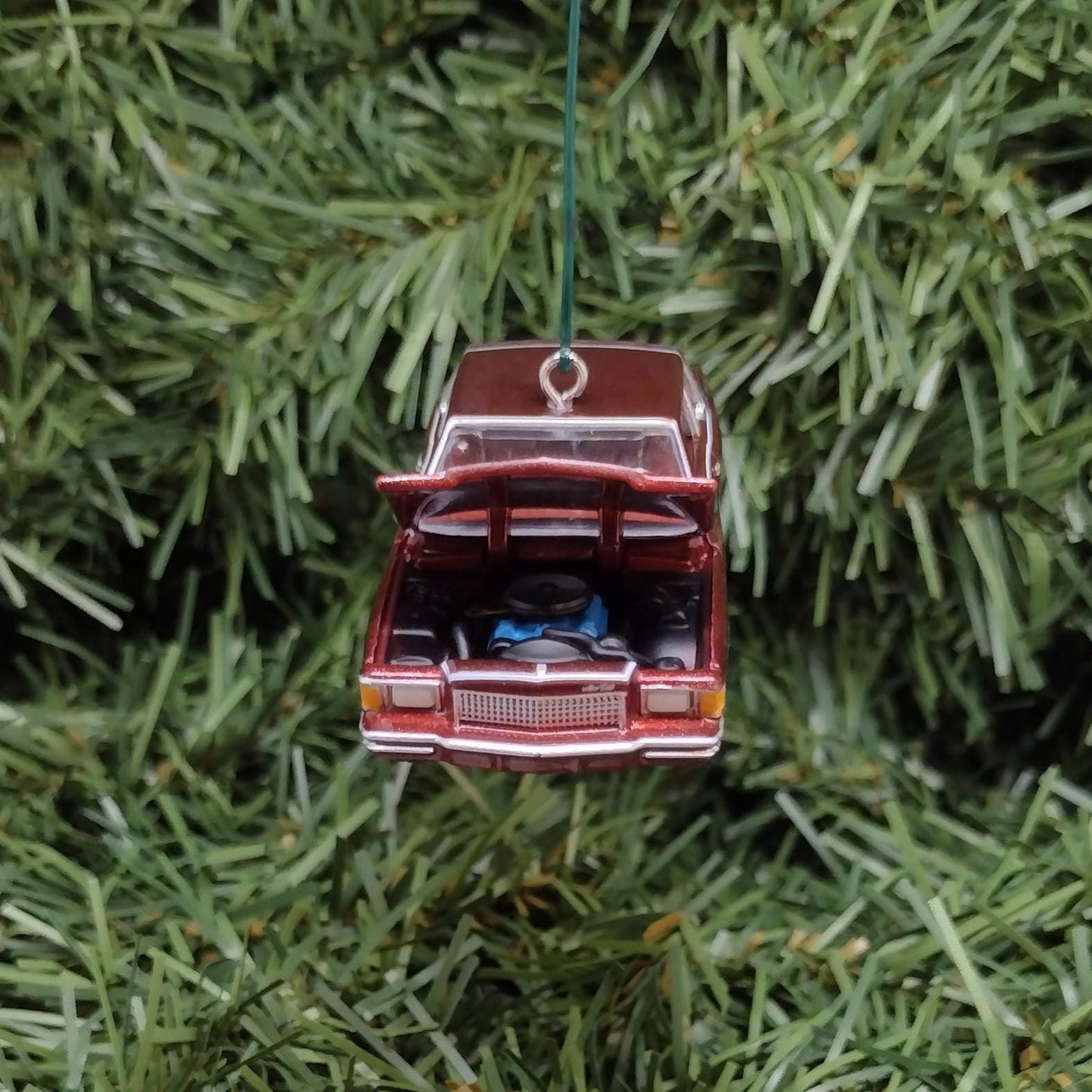 Chevy 1979 MONTE CARLO Ornament Christmas Decoration Chevrolet Unique Xmas Gift Idea Carmine/Dark Carmine