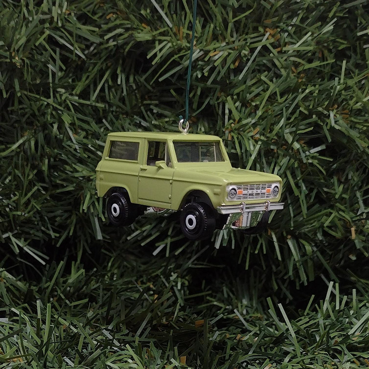 Ford Bronco Ornament 1970 Christmas Decoration Gift Idea Unique Xmas Present 2.5 inch