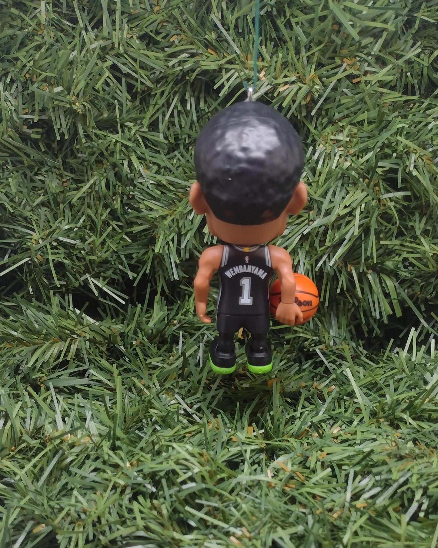 Victor Wembanyama SPURS Ornament Christmas Decoration Unique Gift San Antonio Wemby NBA Basketball Figure 3 Inch