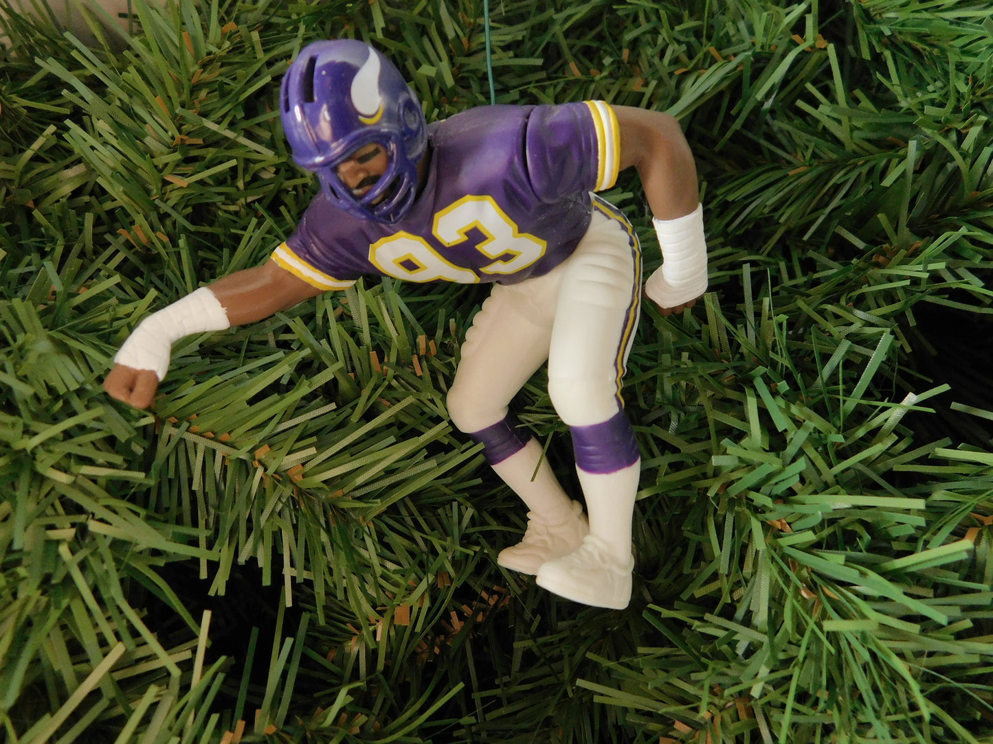 John Randle MINNESOTA VIKINGS Christmas tree ornament xmas nfl football figure unique gift idea