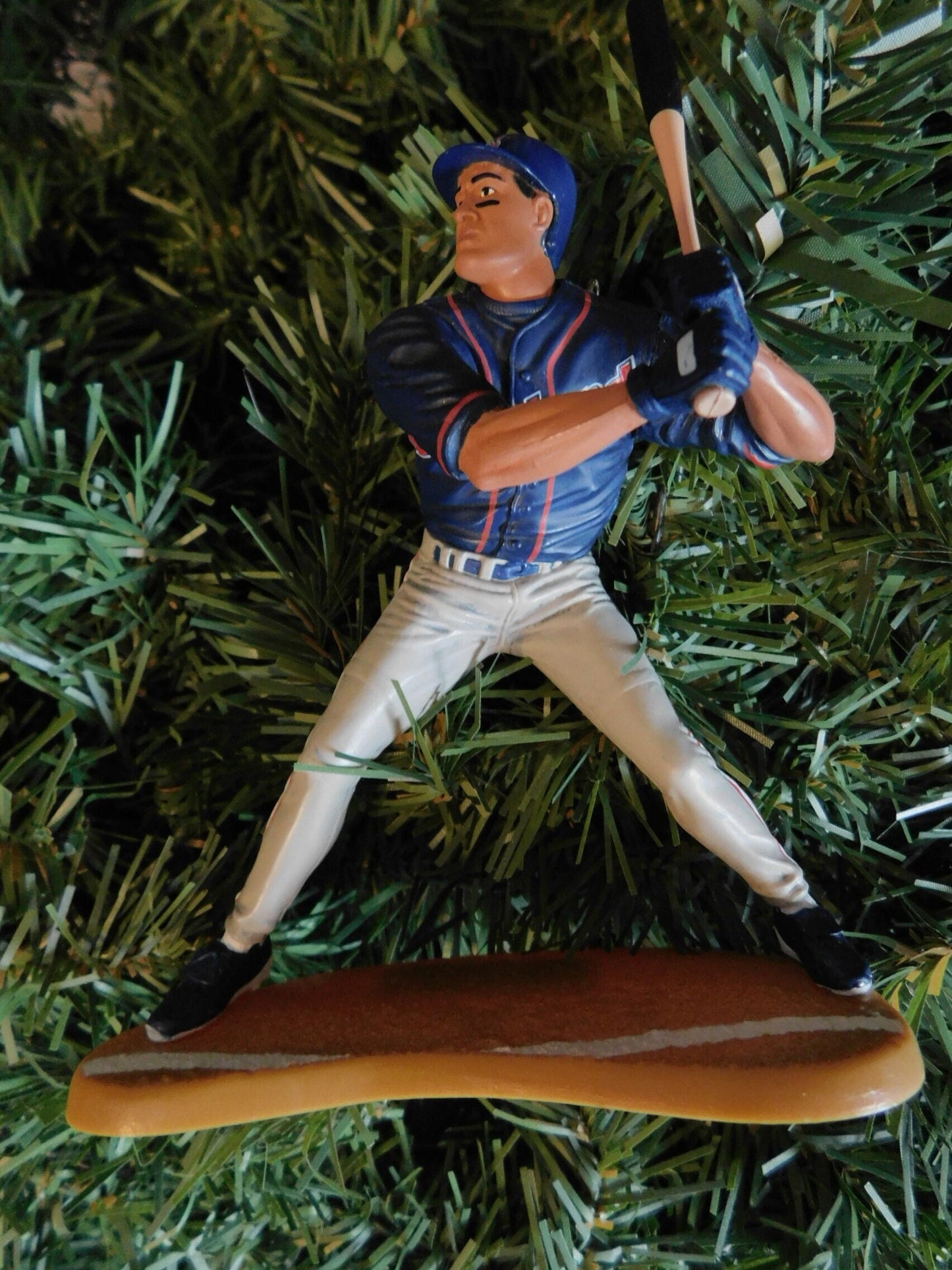 Omar Vizquel CLEVELAND INDIANS Christmas tree ornament MLB baseball xmas figure unique gift idea