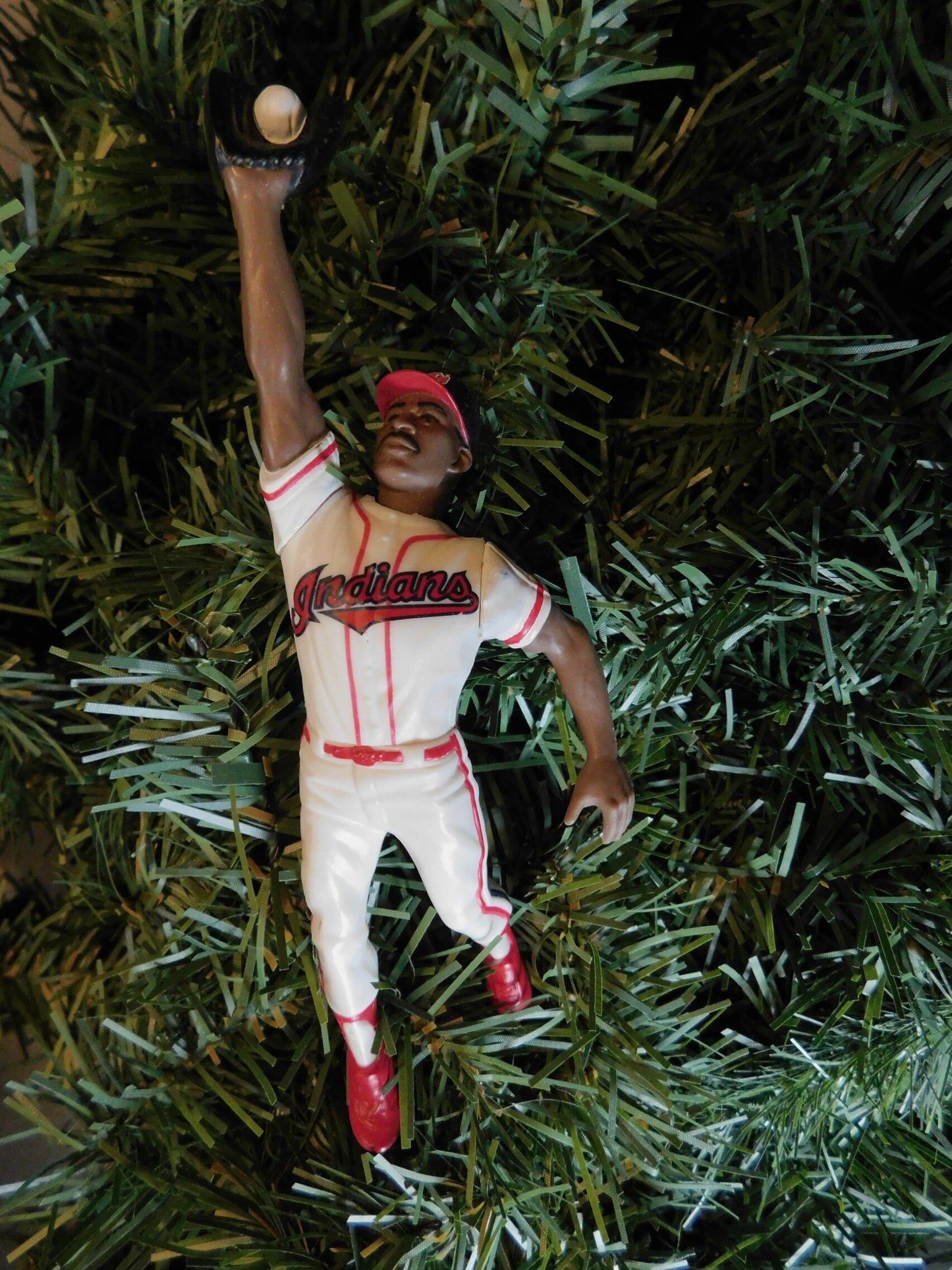 Kenny Lofton CLEVELAND INDIANS Christmas tree ornament MLB baseball xmas figure unique gift