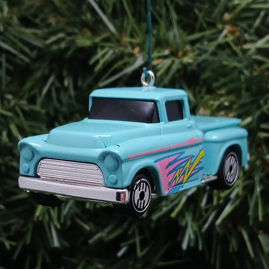 Chevy 1956 Pickup Truck Christmas ornament Stepside Chevrolet Xmas Tree Decoration