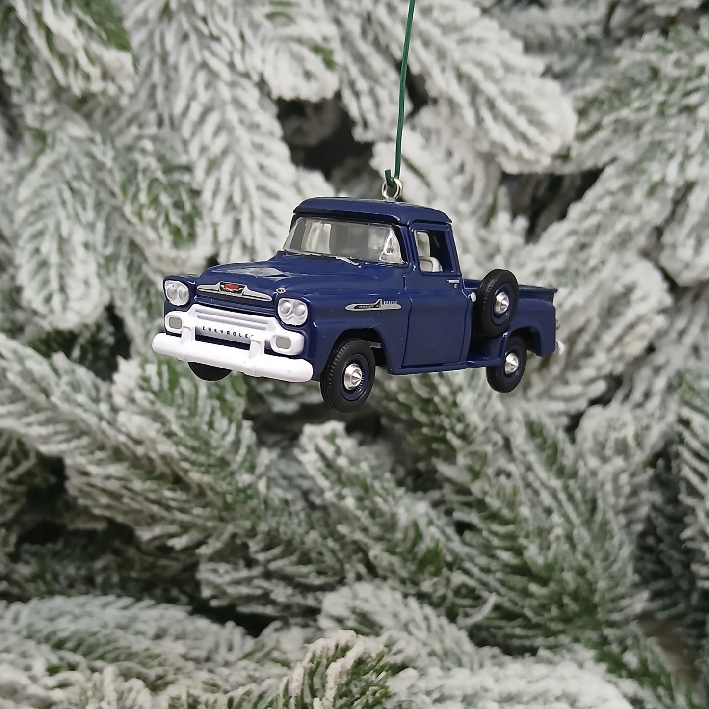 1958 Chevy Apache Truck Ornament Christmas Gift Idea Chevrolet Stepside Pickup Xmas Tree Decoration