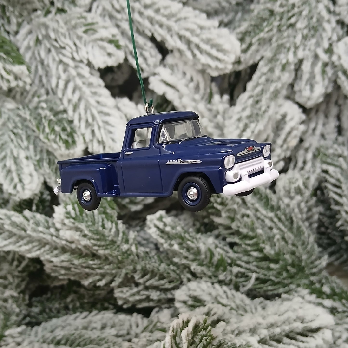 1958 Chevy Apache Truck Ornament Christmas Gift Idea Chevrolet Stepside Pickup Xmas Tree Decoration