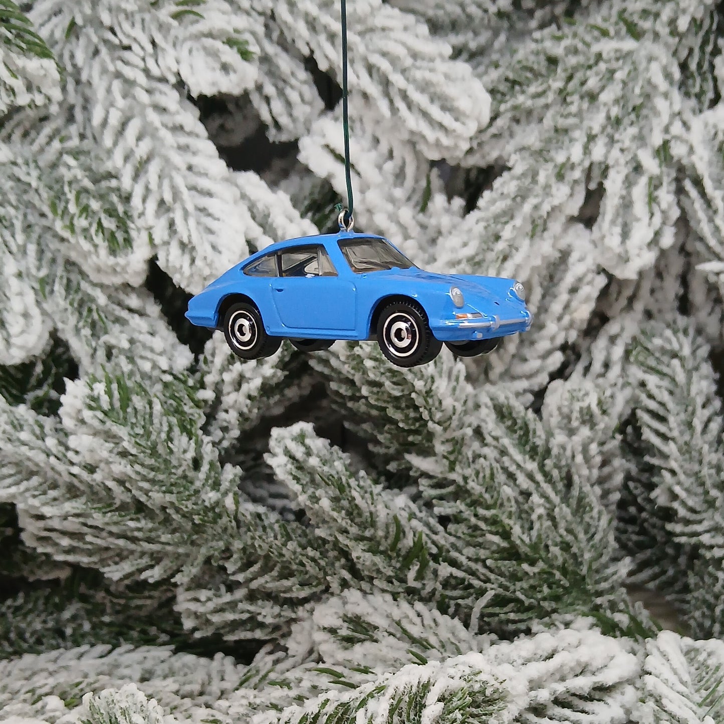 Porsche 1964 911 Ornament Christmas Tree Decoration Unique Gift Blue